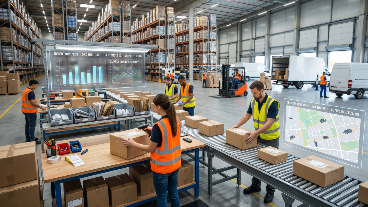 Integrated Fulfillment Supply Chain Visibility and Control