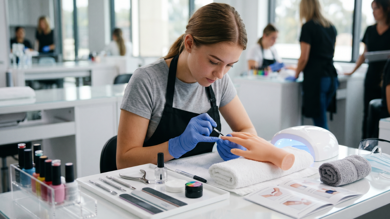 Nail Technician Training and Beauty Career Path